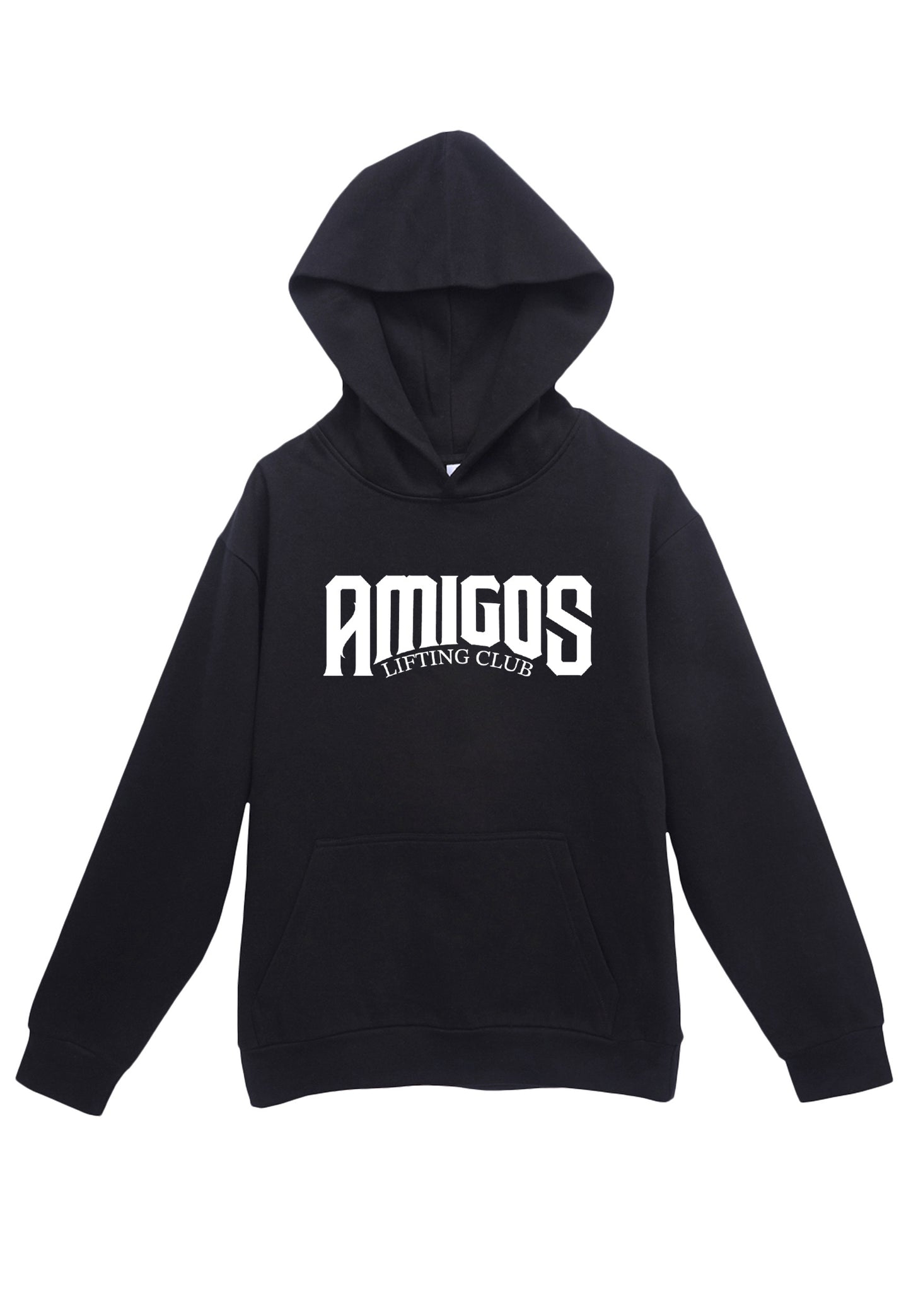 Amigos Logo Hoodie- Black