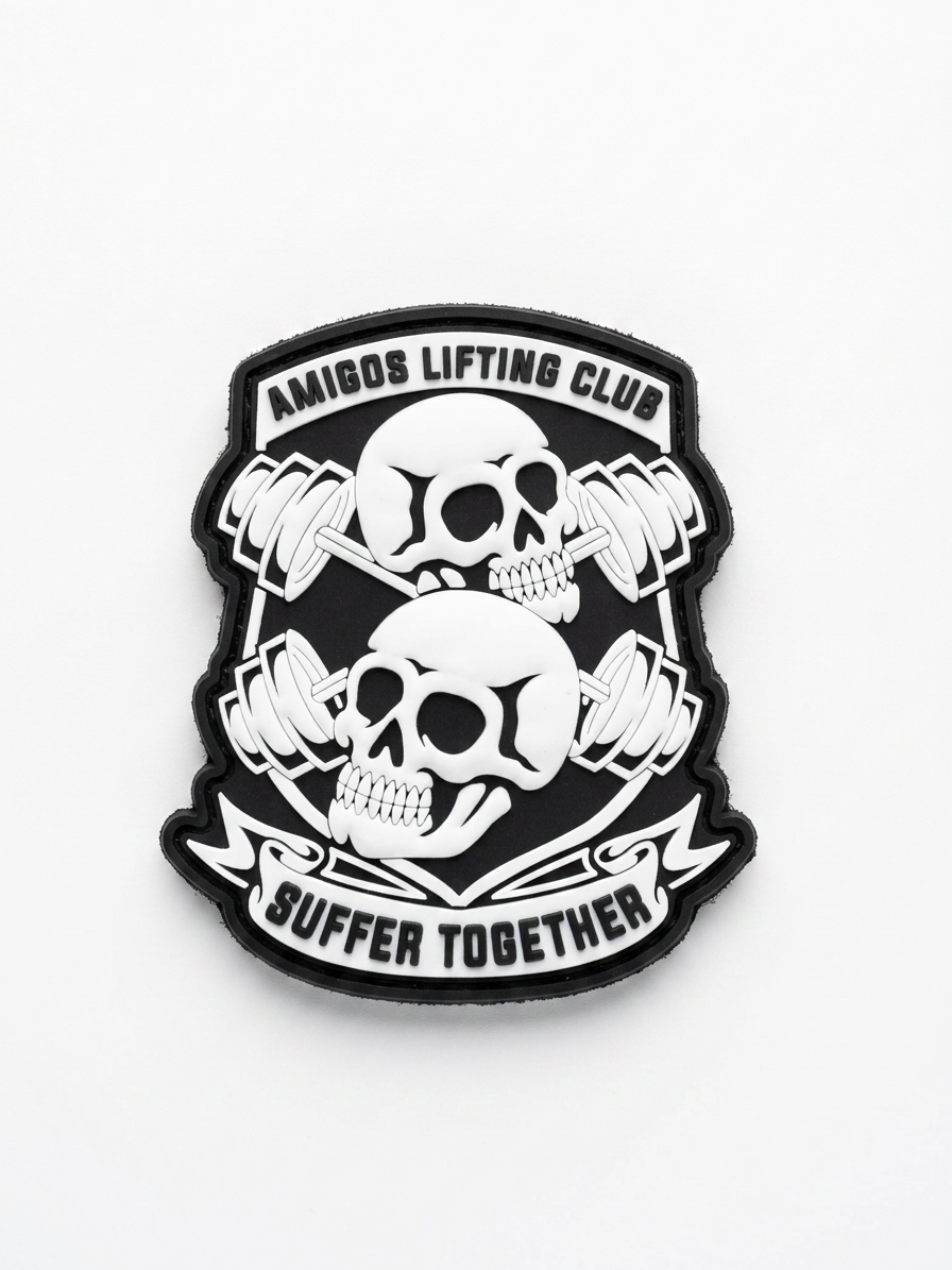 AMIGOS LIFTING CLUB – SUFFER TOGETHER PATCH