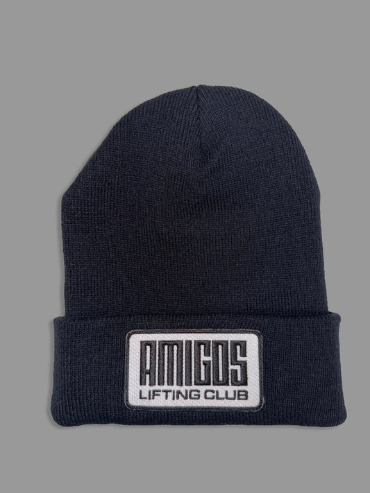 Amigos Patch Beanie- Black