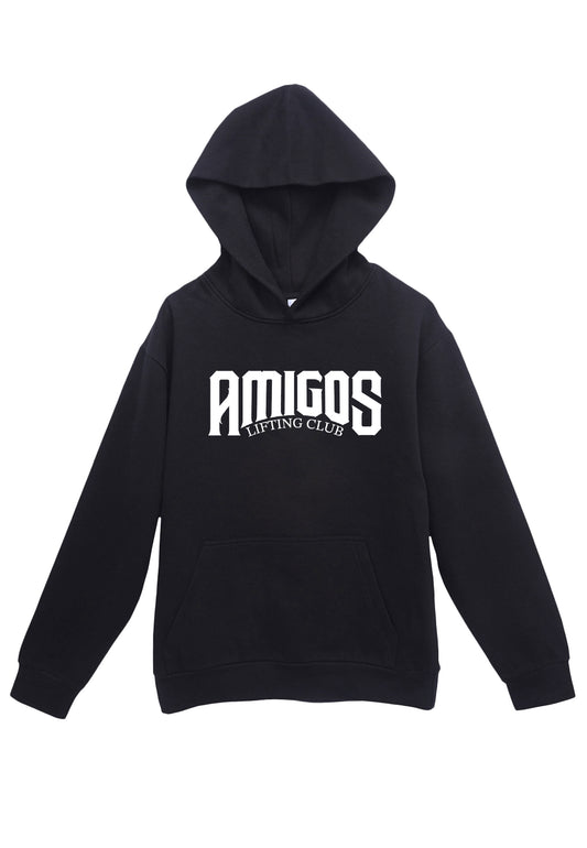 Amigos Logo Hoodie- Black